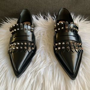 Alexander McQueen Punk Fringe Moccasin